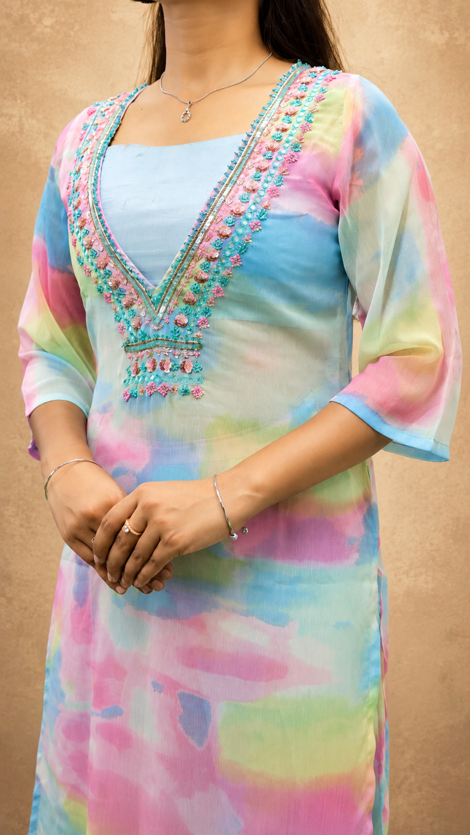 RENBOW GERGOTE HAND WORK KUSTA PLAZZO SET